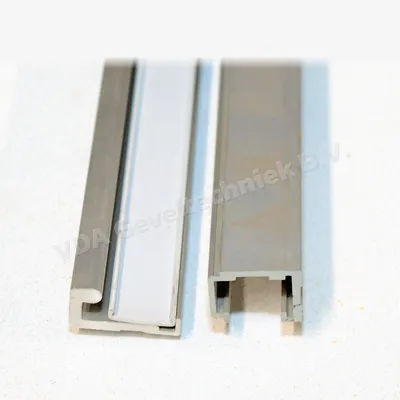 ROTO PATIO HKS-150-Z RAILSET WIT L=3000MM