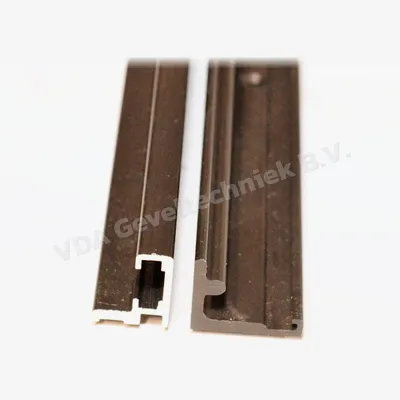 ROTO PATIO RAILSET L=2600 BRUIN CENTRO 100 ALU