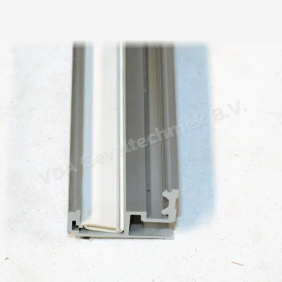 ROTO PATIO GELEIDERAIL 5000MM. WIT