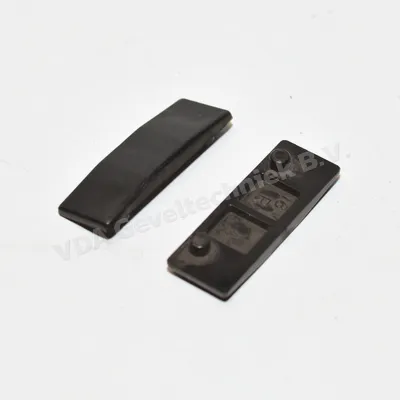 HEYCOP OPLOOPBLOKJE /RAAMSPIE ZWART 4MM. 57/05080