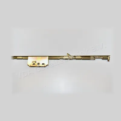 HABO RaamESPAGNOLET 962N L=800MM KRUKH.330 Drn 40 MM Vrpl F16 2 x vogelbekschoot hoogte 185 / 665 mm GEEL