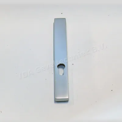 Ami deurschild incl cilindergat Buiten PC72 Zilver/EV1