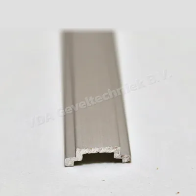 Wicona aluminium trengelstang/schuiflat 13.5-4.5mm10 1000mm
