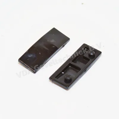 cockspur Oploop blokje 2-5 mm zwart kunststof