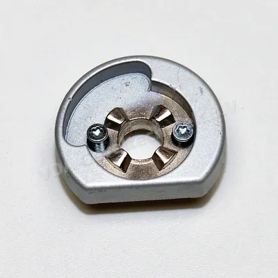 Schuco alu Bevestigingsrozet KvD afsluitbaar Zilver/EV1 247115 LINKS