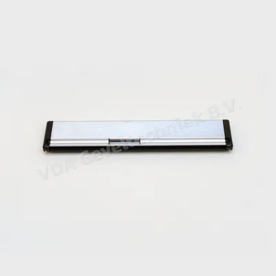 Axa briefplaat met naamplaat aluminium 350x74MM