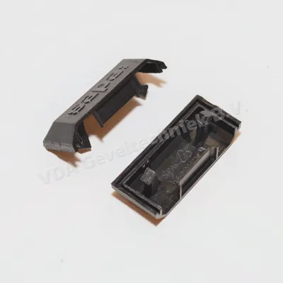 Sapa afwateringskapjes zwart L42-H17x-28mm VS0100 (prijs per stuk, minimale afname 10 stuks)