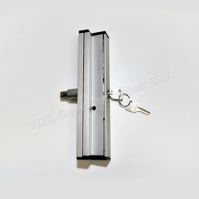 Sobinco knijpsluiting/greep t.b.v. alu schuifpui deurdikte 29-37mm