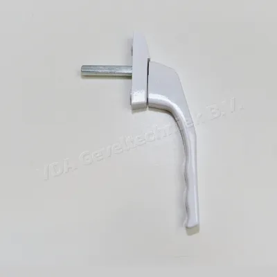 Cockspur raamgreep/raamkrukwit stift 45x7mm (klink)