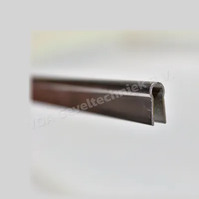 Overzetrail RVS 12mm hoog 3.5mm
