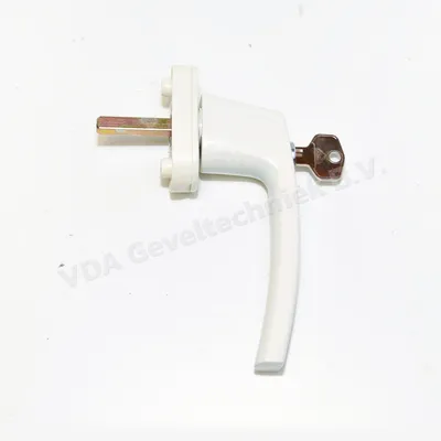 Roto raamkruk/raamgreep Rotoline stift 7x35mm afsluitbaar Ral9001