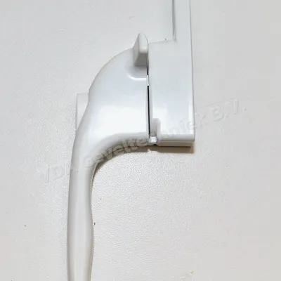 Cockspur raamboom/raamkruk 657-21WH wit neushoogte