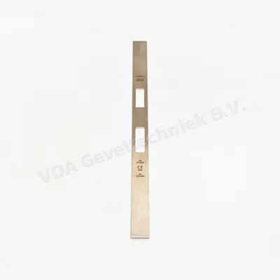 Wilka verlengde Renovatie sluitplaat 24x 3 x 380 mm zonder montagegaten . rechts en links bruikbaar