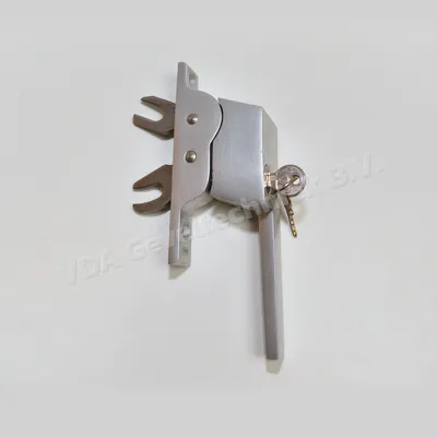 WSS aluminium raamgreep/raamkruk afsluitbaar met