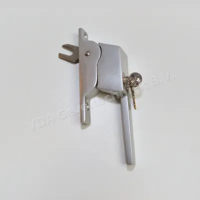 WSS Raamgreep/raamkrukaluminium afsluitbaar enkele vork