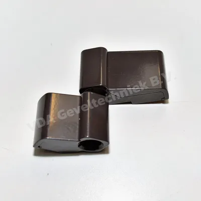Haps 2-delig scharnier opdek 24mm