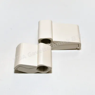 Haps 2-delig scharnier opdek 24mm