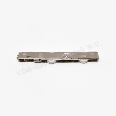 Siegenia loopwagen HS 2055 CS80 HV 19.7mm RVS 2 x kunststof wiel L=150mm