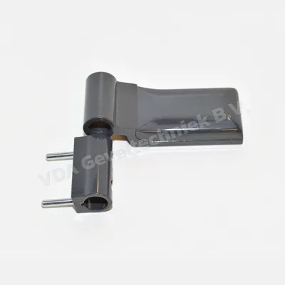Dr Hahn scharnier 2-delig K60490006 RAL7016 SKG** GEALAN 8000, TOPLINE NL