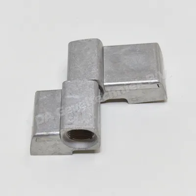 Dr.hahn scharnier 2-delig Serie 62.5x20mm
