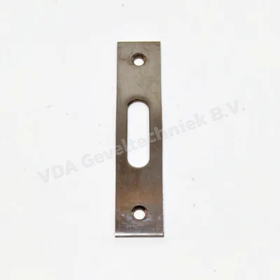 RVS sluitplaat 115x24