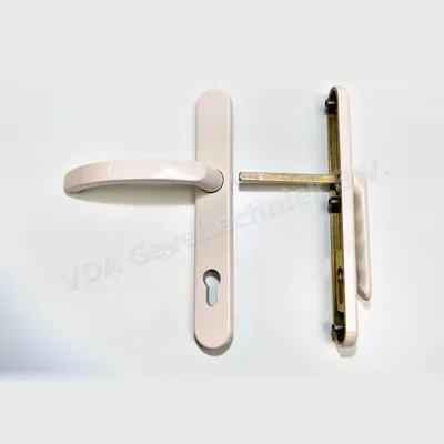 Hoppe deurkruk/rolluikkruk BU/BI pc92 RAL9001
