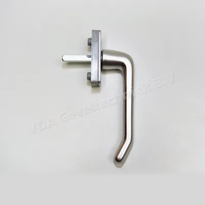 Dieckmann raamgreep/raamkruk D1003/2035/F1 aluminium 7x35