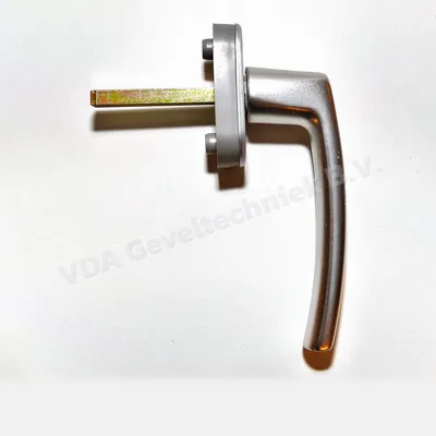 Roto raamkruk/raamgreep zilver 55mm 7mm