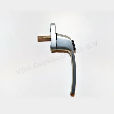 Roto raamkruk/raamgreep met knop titanium