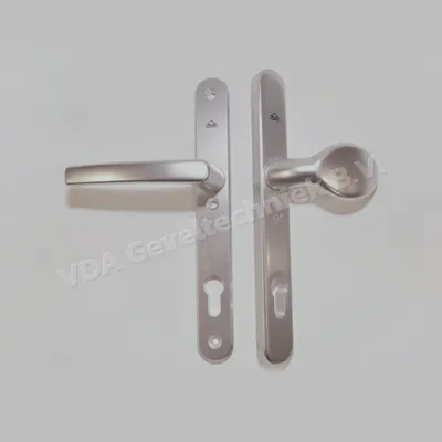 Roto deurkruk/knop zilver pc92 BI-BU