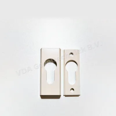Cilinder rozet RAL9001 CREME 64x33