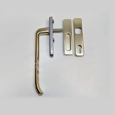 Hoppe psk greep champagne kleur