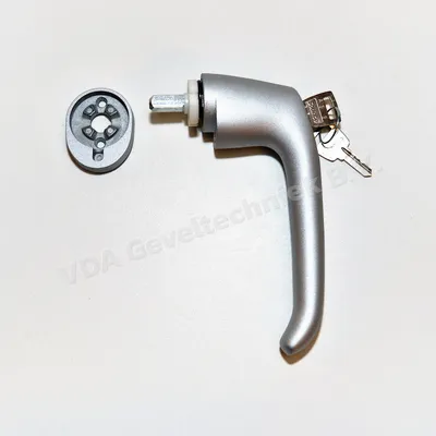 Sobinco raamgreep/raamkruk met cilinder 30000-670CYL