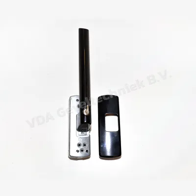 Siegenia PSK 200-Z hendel afsluitbaar LINKS RAL9005 Zwart. PHIL0042-523010