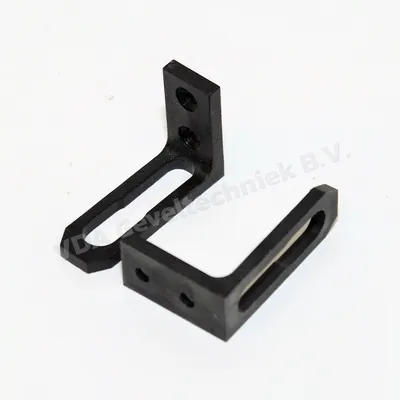 Duco stanggeleider 45x28mm zwart
