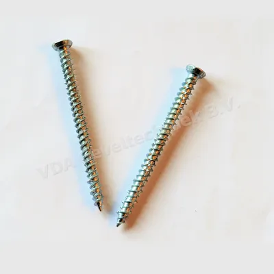 Ivana kozijnschroef - 7,5x92 mm - platkop (10 stuks)