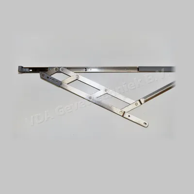 Roto uitzetschaar 600x18mm Links rvs