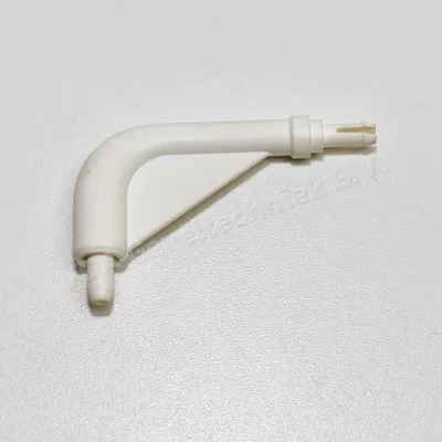 Aralco bocht 50mm RAL 9001