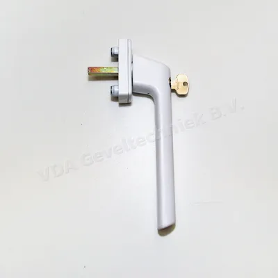 Hoppe patio kruk/greep RAL9016 afsluitbaar stift 7x30mm