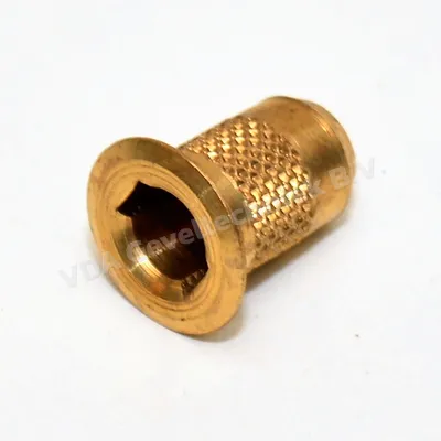 Giesse messing inslag bus 12 x 20 mm.