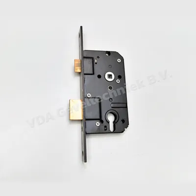 Nemef onderdeel dag en nachtslot RVS voorplaat 240x25 x 4 mm PZ70 Drn 55 Veiligheids slot SKG ++