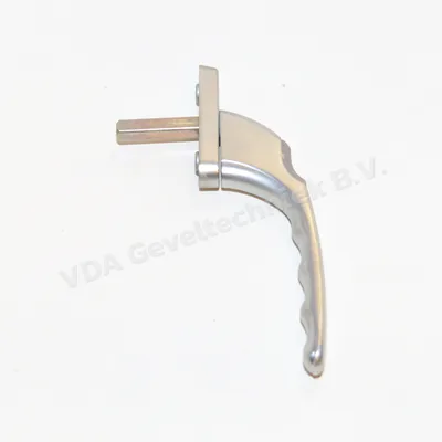 WINLOCK RAAMKRUK RECHT PTO DRUKKNOP 0139-00-4 ZILVER/F1