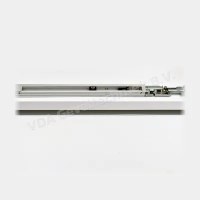 Schuco Geze TS5000 ISM Zilver/EV1 212853. Rail voor TS5000 dranger