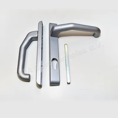 Sobinco deurkruk set langschild BI/BU PZ92 200x26