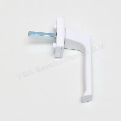 GU raamgreep/raamkruk wit RAL9016 stift 7x45mm