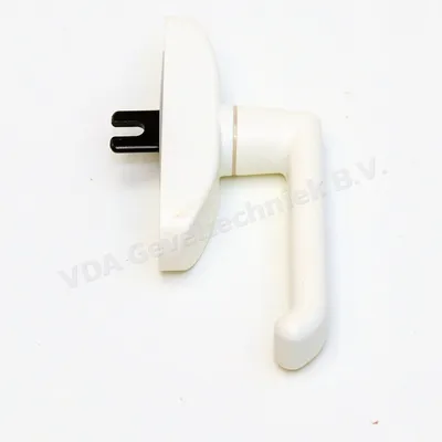 Sobinco alu DK-raamkruk/handgreep met vork wit 30000-657.