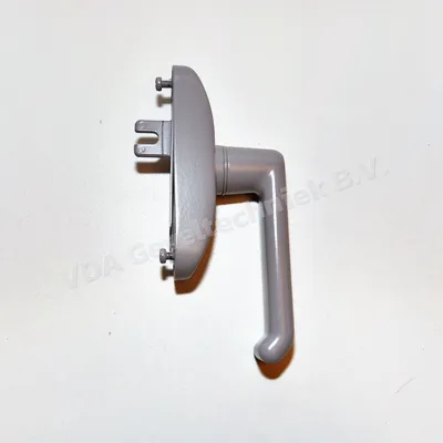 Sobinco alu raamkruk/handgreep met vork mat Grijs 30000-657