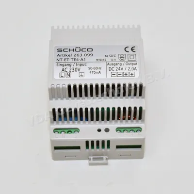 Schuco hulpvoedingseenheid Netzteil NT-ET-TE4-A1 263099