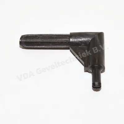 Duco bocht 1220 20mm zwart
