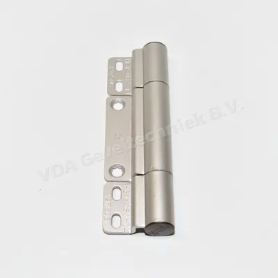 Hueck Hartmann alu 3-delig scharnier rollenturband Z994920.02 .0001zilver